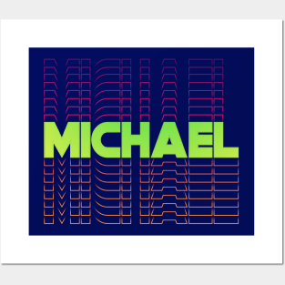 Michael gift idea for boys men first given name Michael Posters and Art